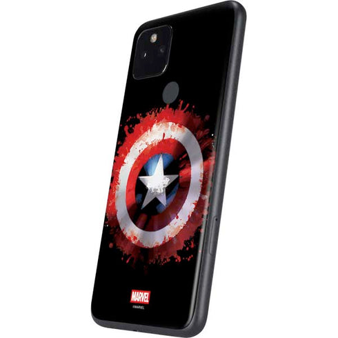Marvel Captain America Star Shield Google Pixel 4a 5G Skin